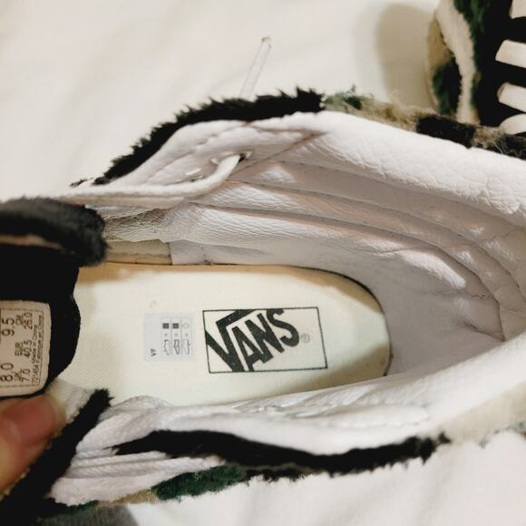 Vans unisex sk-8 Hi camo print sherpa black high top sneakers shoes - Picture 3 of 7